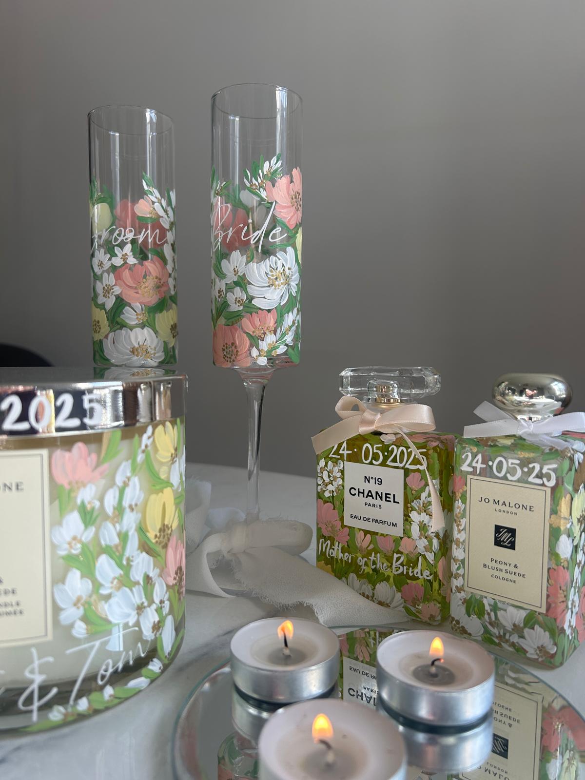 Hand-painted Candle (painting only)