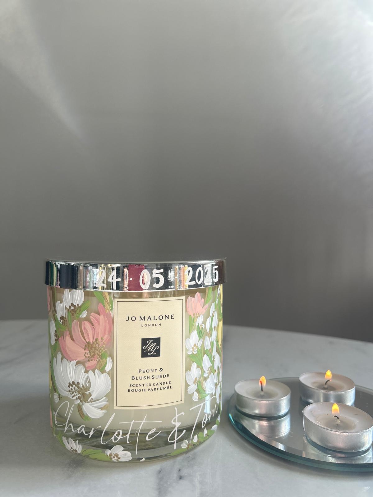 Hand-painted Candle (painting only)
