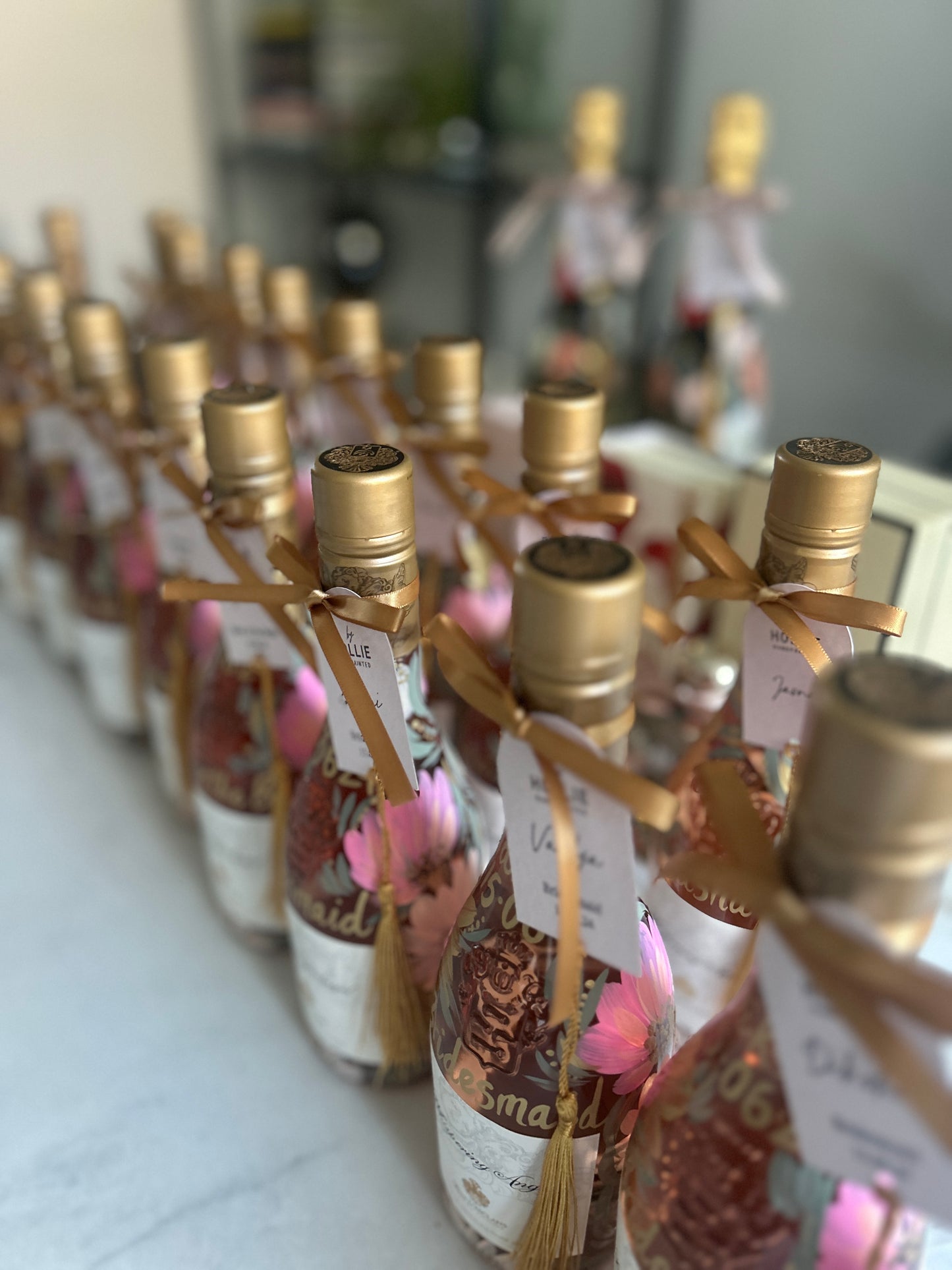 Mini Bridesmaid Proposal Bottles (painting only)
