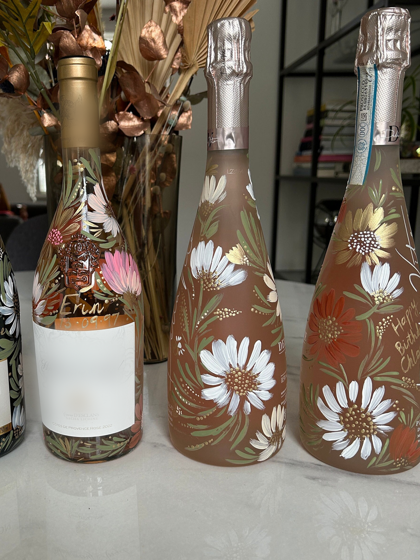 Hand-painted Bottle (painting only)