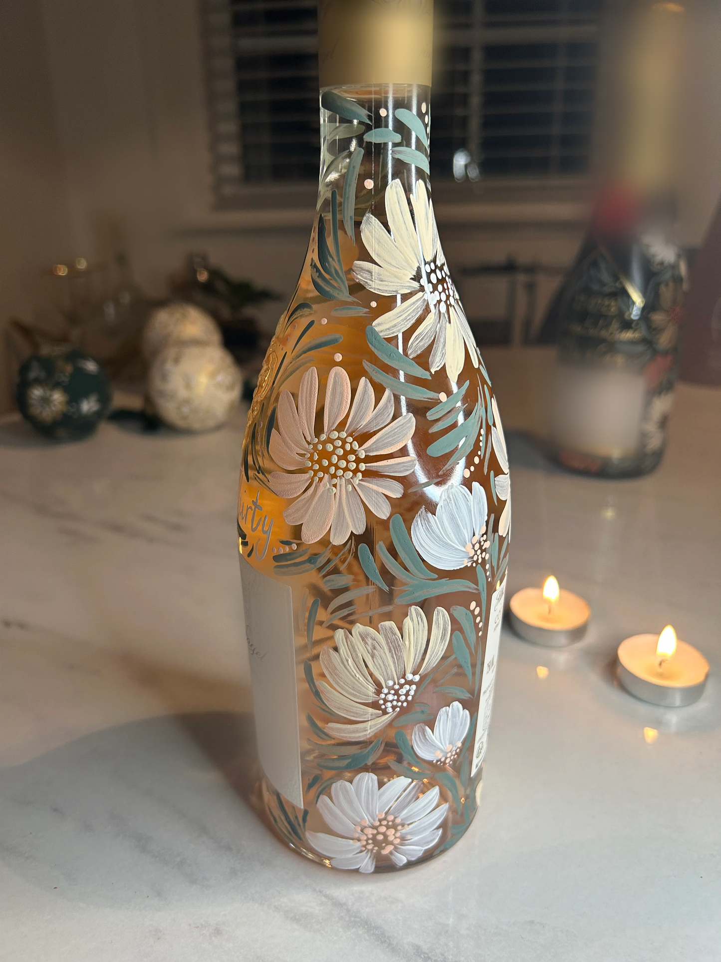 Hand-painted Bottle (painting only)